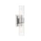Designers Fountain Anton 17.5in 2-Light Chrome Transitional Indoor Wall Sconce with Clear Glass Shades D286M-2WS-CH - alternate 1